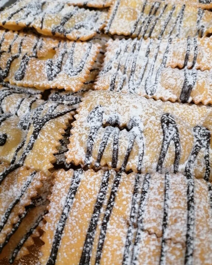 Bugie al cioccolato artigianali del Forno di Pollone Walter 